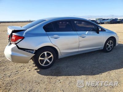 Trzecie zdjęcie samochodu z tyłu: 2015 HONDA CIVIC LX VIN:2HGFB2F56FH553535 - miniatura