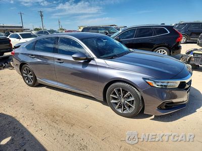 Czwarte zdjęcie samochodu z boku: 2021 HONDA ACCORD EXL VIN:1HGCV1F58MA032459 - miniatura