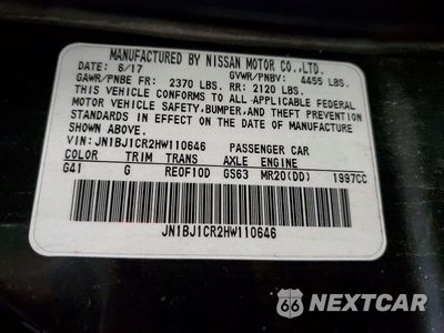 Zdjęcie 13 z 13 samochodu: 2017 NISSAN ROGUE SV VIN:JN1BJ1CR2HW110646 - miniatura