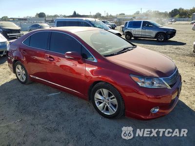Czwarte zdjęcie samochodu z boku: 2011 LEXUS HS 250H VIN:JTHBB1BA6B2044525 - miniatura