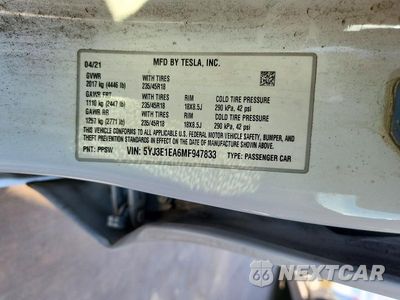 Zdjęcie 12 z 12 samochodu: 2021 TESLA MODEL 3 VIN:5YJ3E1EA6MF947833 - miniatura