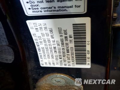 Zdjęcie 13 z 13 samochodu: 2011 HONDA CR-V EXL VIN:JHLRE4H73BC019339 - miniatura