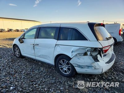 Drugie zdjęcie samochodu z przodu: 2012 HONDA ODYSSEY EXL VIN:5FNRL5H62CB083697 - miniatura