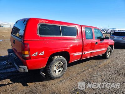 Trzecie zdjęcie samochodu z tyłu: 2000 GMC NEW SIERRA K1500 VIN:1GTEK19T0YE240747 - miniatura