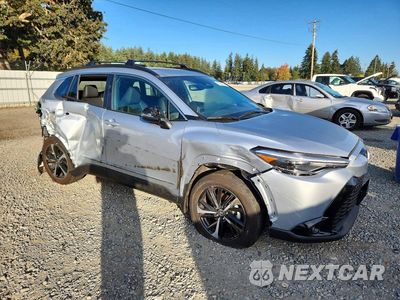 Czwarte zdjęcie samochodu z boku: 2025 TOYOTA COROLLA CROSS HYBRID XSE VIN:7MUFBABG0SV081589 - miniatura
