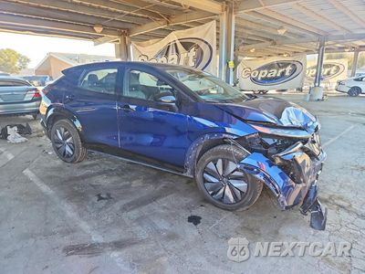 Czwarte zdjęcie samochodu z boku: 2023 NISSAN ARIYA ENGAGE VIN:JN1CF0BB0PM709821 - miniatura
