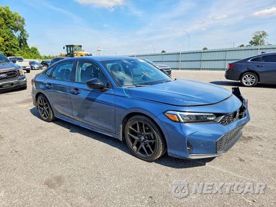 Czwarte zdjęcie samochodu z boku: 2025 HONDA CIVIC SPORT VIN:2HGFE2F52SH534479 - miniatura