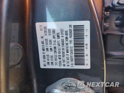 Zdjęcie 12 z 12 samochodu: 2012 HONDA ACCORD EX VIN:1HGCP2F71CA085102 - miniatura