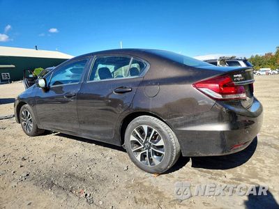 Drugie zdjęcie samochodu z przodu: 2013 HONDA CIVIC EX VIN:19XFB2F86DE270344 - miniatura