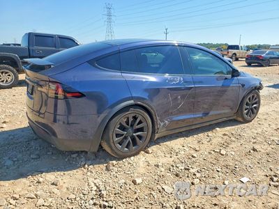 Trzecie zdjęcie samochodu z tyłu: 2025 TESLA MODEL X VIN:7SAXCBE5XSF465060 - miniatura