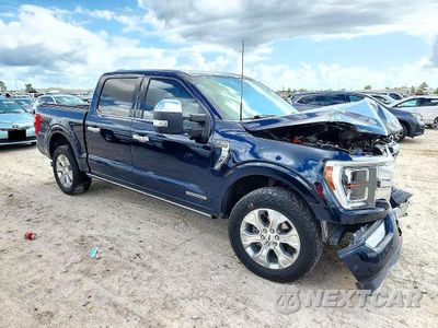 Czwarte zdjęcie samochodu z boku: 2022 FORD F150 SUPERCREW VIN:1FTFW1ED8NFB78303 - miniatura