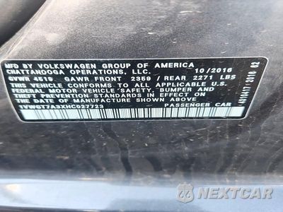Zdjęcie 12 z 12 samochodu: 2017 VOLKSWAGEN PASSAT SE VIN:1VWGT7A3XHC027723 - miniatura