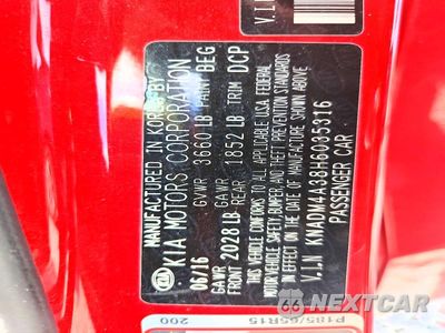 Zdjęcie 12 z 12 samochodu: 2017 KIA RIO LX VIN:KNADM4A38H6035316 - miniatura
