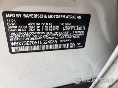 Zdjęcie 14 z 14 samochodu: 2026 BMW X1 XDRIVE28I VIN:WBX73EF05T5524085 - miniatura