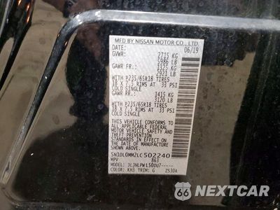 Zdjęcie 13 z 13 samochodu: 2020 INFINITI QX60 PURE VIN:5N1DL0MM2LC502240 - miniatura