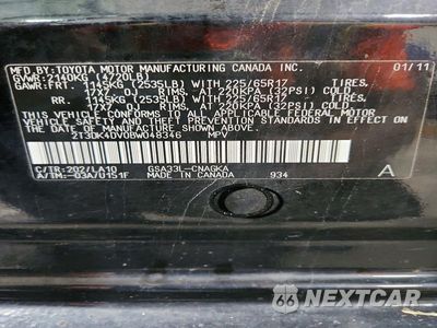 Zdjęcie 13 z 13 samochodu: 2011 TOYOTA RAV4 LIMITED VIN:2T3DK4DV0BW048346 - miniatura