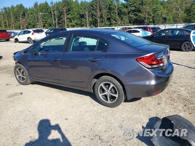 Drugie zdjęcie samochodu z przodu: 2015 HONDA CIVIC SE VIN:19XFB2F78FE018170 - miniatura