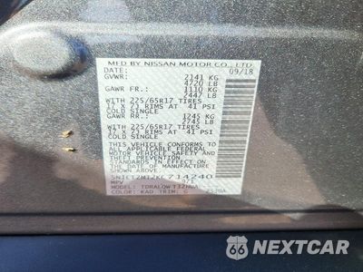Zdjęcie 12 z 12 samochodu: 2019 NISSAN ROGUE HYBRID SV VIN:5N1ET2MT2KC714240 - miniatura
