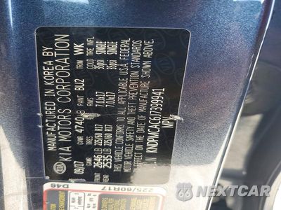 Zdjęcie 12 z 12 samochodu: 2018 KIA SPORTAGE LX VIN:KNDPMCAC6J7399941 - miniatura