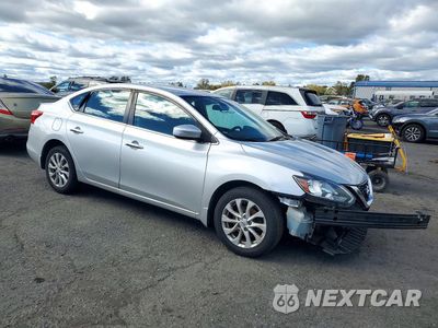 Czwarte zdjęcie samochodu z boku: 2017 NISSAN SENTRA S VIN:3N1AB7AP4HY241678 - miniatura