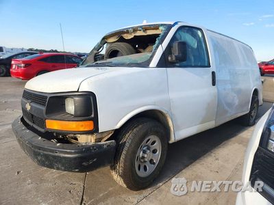 2014 CHEVROLET EXPRESS G1500 1GCSGAFX2E1163829 - główne zdjęcie licytacji z USA - miniatura