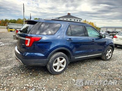 Trzecie zdjęcie samochodu z tyłu: 2017 FORD EXPLORER XLT VIN:1FM5K8D86HGB25890 - miniatura