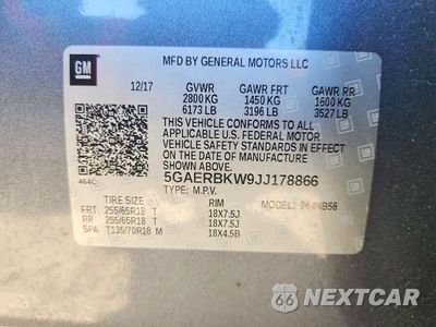 Zdjęcie 13 z 13 samochodu: 2018 BUICK ENCLAVE ESSENCE VIN:5GAERBKW9JJ178866 - miniatura