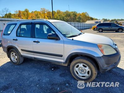 Czwarte zdjęcie samochodu z boku: 2004 HONDA CR-V LX VIN:SHSRD78434U239019 - miniatura