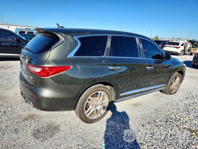 Trzecie zdjęcie samochodu z tyłu: 2013 INFINITI JX35 BASE VIN:5N1AL0MNXDC323943 - miniatura