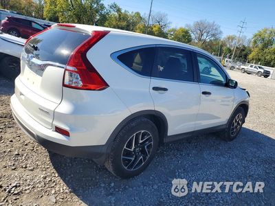 Trzecie zdjęcie samochodu z tyłu: 2016 HONDA CR-V SE VIN:5J6RM3H48GL011965 - miniatura