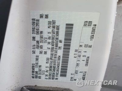 Zdjęcie 13 z 13 samochodu: 2016 FORD ESCAPE SE VIN:1FMCU9GX4GUC13654 - miniatura
