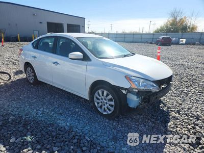 Czwarte zdjęcie samochodu z boku: 2014 NISSAN SENTRA SV VIN:3N1AB7AP4EY254457 - miniatura