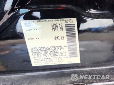 Zdjęcie 13 z 13 samochodu: 2019 NISSAN MAXIMA BASE VIN:1N4BL4BV6KC197750 - miniatura