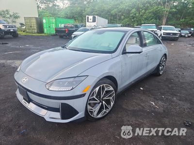 2023 HYUNDAI IONIQ 6 LIMITED KMHM54AAXPA040670 - główne zdjęcie licytacji z USA - miniatura