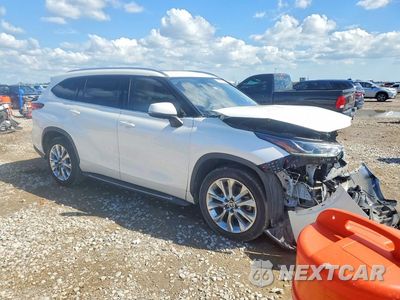 Czwarte zdjęcie samochodu z boku: 2020 TOYOTA HIGHLANDER LIMITED VIN:5TDYZRAH1LS028988 - miniatura