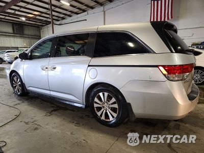 Drugie zdjęcie samochodu z przodu: 2015 HONDA ODYSSEY EXL VIN:5FNRL5H64FB088212 - miniatura