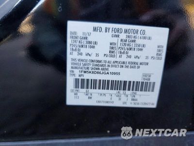 Zdjęcie 13 z 13 samochodu: 2018 FORD EXPLORER XLT VIN:1FM5K8D86JGA10955 - miniatura