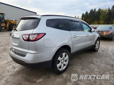 Trzecie zdjęcie samochodu z tyłu: 2017 CHEVROLET TRAVERSE LT VIN:1GNKRGKD7HJ186415 - miniatura