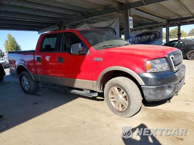 Czwarte zdjęcie samochodu z boku: 2006 FORD F150 SUPERCREW VIN:1FTPW14556KC82948 - miniatura