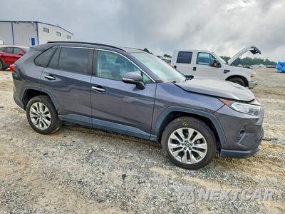 Czwarte zdjęcie samochodu z boku: 2019 TOYOTA RAV4 LIMITED VIN:2T3Y1RFV8KW048870 - miniatura