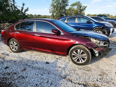 Czwarte zdjęcie samochodu z boku: 2014 HONDA ACCORD LX VIN:1HGCR2F30EA001717 - miniatura