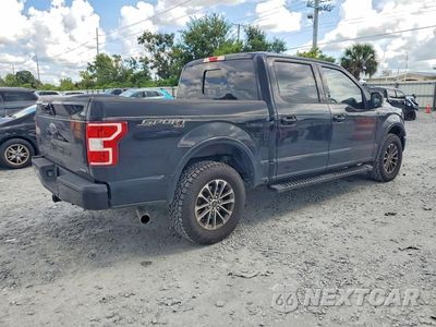 Trzecie zdjęcie samochodu z tyłu: 2018 FORD F150 SUPERCREW VIN:1FTEW1EP6JKF45884 - miniatura