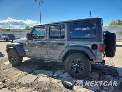 Drugie zdjęcie samochodu z przodu: 2020 JEEP WRANGLER UNLIMITED SPORT VIN:1C4HJXDG5LW139929 - miniatura