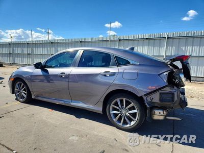 Drugie zdjęcie samochodu z przodu: 2019 HONDA CIVIC EX VIN:19XFC1F39KE017284 - miniatura