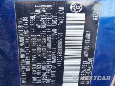 Zdjęcie 13 z 13 samochodu: 2009 TOYOTA CAMRY LE VIN:4T4BE46K09R065741 - miniatura