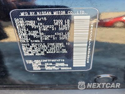 Zdjęcie 13 z 13 samochodu: 2015 INFINITI QX80 BASE VIN:JN8AZ2NF7F9574719 - miniatura