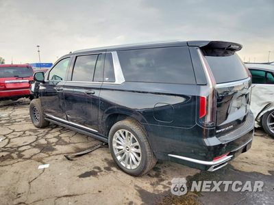 Drugie zdjęcie samochodu z przodu: 2023 CADILLAC ESCALADE ESV PREMIUM LUXURY VIN:1GYS4LKL3PR398584 - miniatura