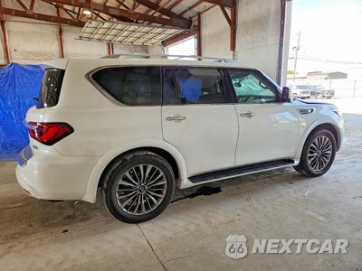 Trzecie zdjęcie samochodu z tyłu: 2019 INFINITI QX80 LUXE VIN:JN8AZ2NE6K9232292 - miniatura