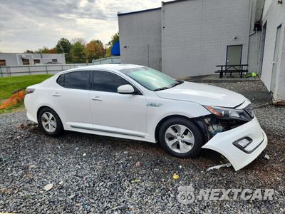 Czwarte zdjęcie samochodu z boku: 2014 KIA OPTIMA HYBRID VIN:KNAGM4AD1E5064373 - miniatura