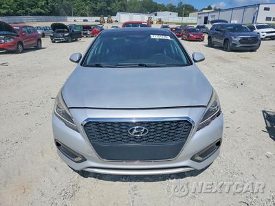 Piąte zdjęcie samochodu w środku: 2016 HYUNDAI SONATA HYBRID LIMITED VIN:KMHE34L12GA032389 - miniatura